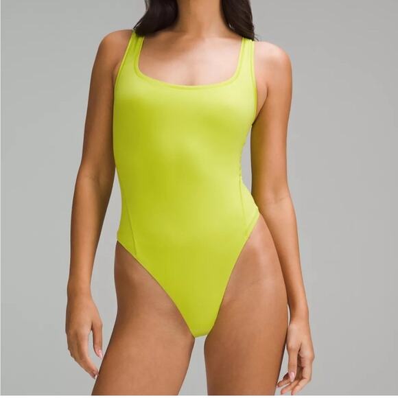 NWT Lululemon Wundermost Square-Neck Bodysuit Sz S - Picture 1 of 11